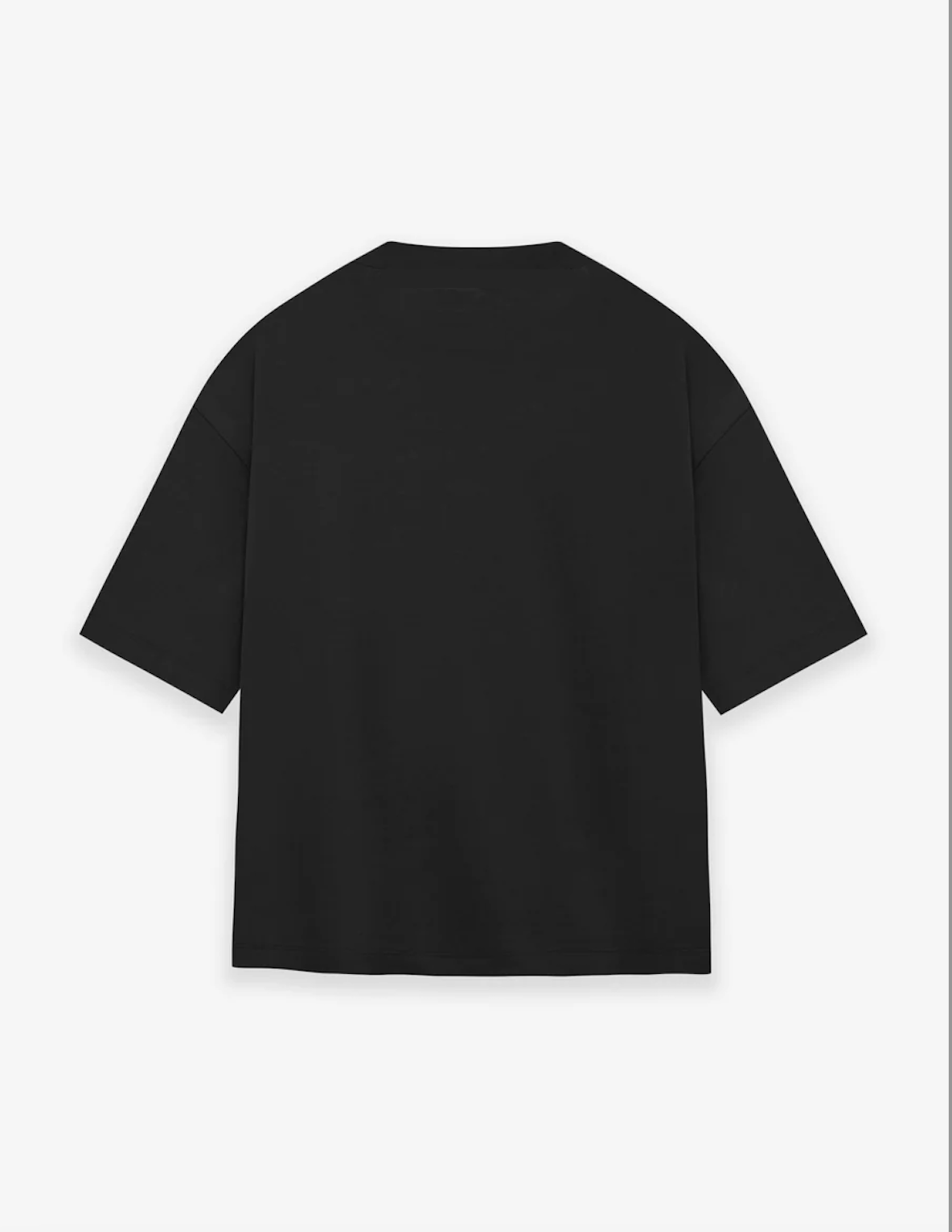 Chris Xtra X Black oversized T-shirt